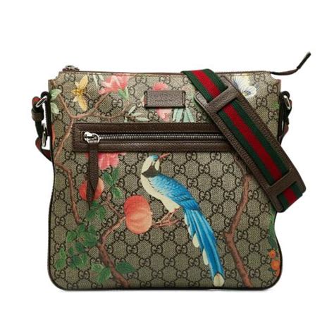 gucci tian gg supreme shoulder crossbody bag purse